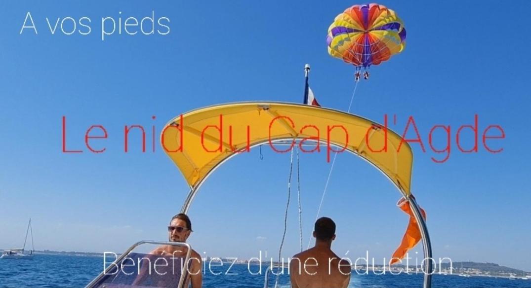 Residence De Standing La Pecherie Spacieux T3 Comme Un Cocon Familial Vue Mer Et Sur L'Avant Port Sur Le Bout Du Bout De Cap D'Agde Seule Cap En Occitanie المظهر الخارجي الصورة