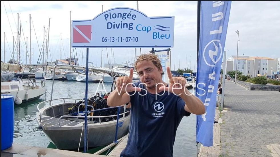 Residence De Standing La Pecherie Spacieux T3 Comme Un Cocon Familial Vue Mer Et Sur L'Avant Port Sur Le Bout Du Bout De Cap D'Agde Seule Cap En Occitanie المظهر الخارجي الصورة