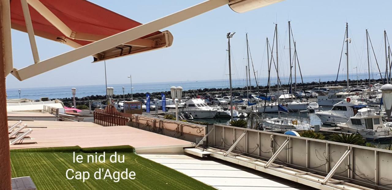 Residence De Standing La Pecherie Spacieux T3 Comme Un Cocon Familial Vue Mer Et Sur L'Avant Port Sur Le Bout Du Bout De Cap D'Agde Seule Cap En Occitanie المظهر الخارجي الصورة